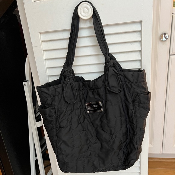 Marc By Marc Jacobs Handbags - Marc by Marc Jacobs Nylon Tote Black Medium Shoulder Bag